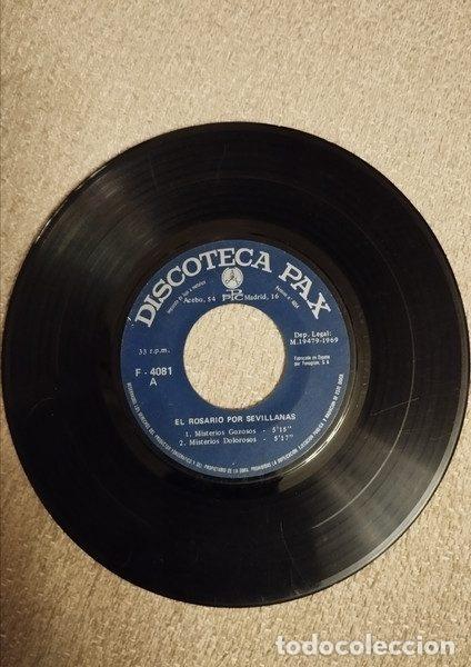 Disques de vinyle: Amigos De Gines &ndash; El Rosario por Sevillanas (Vinyl, Discoteca Pax F - 4081)