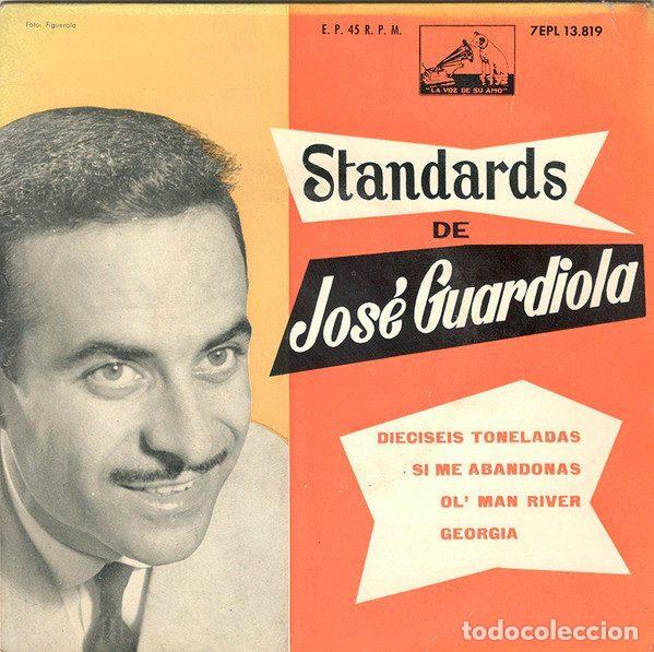 Disques de vinyle: Jose Guardiola &ndash; Standards De Jos&eacute; Guardiola (Vinyl, La Voz De Su Amo 7EPL 13.819 )