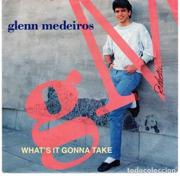 Disques de vinyle: Glenn Medeiros &ndash; What's It Gonna Take (Vinyl, Mercury 870 001-7)