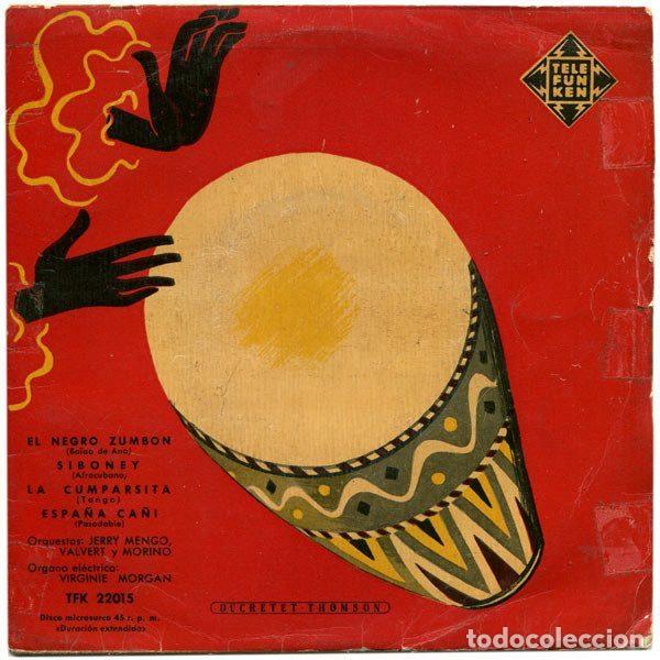 Disques de vinyle: Orquesta Jerry Mengo, Orquesta F&eacute;lix Valvert, Orquesta Jacques Morino, Virginie Morgan &ndash; El...