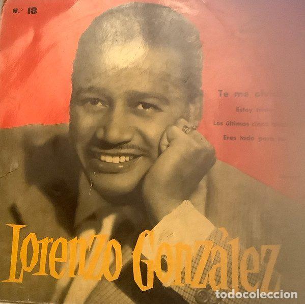 Vinyl-Schallplatten: Lorenzo Gonz&aacute;lez &ndash; Te Me Olvidas (Vinyl, La Voz De Su Amo 7EPL 13201)