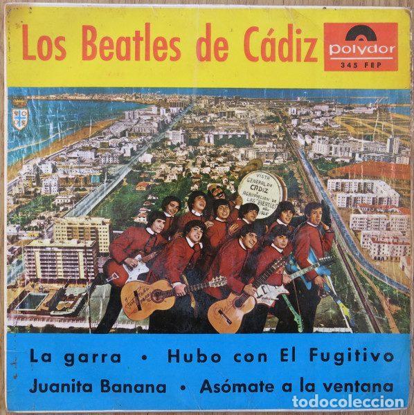 Disques de vinyle: Los Beatles De C&aacute;diz &ndash; La Garra (Vinyl, Polydor 345 FEP)