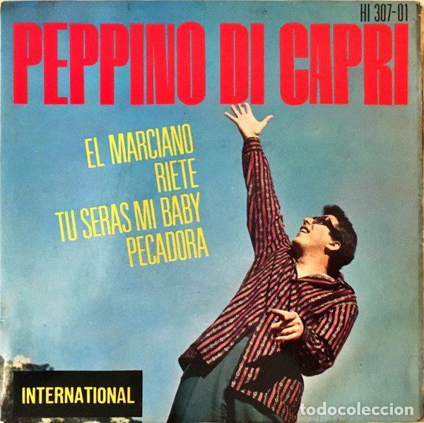 Disques de vinyle: Peppino De Capri Y Sus Rockers &ndash; El Marciano / Riete / Tu Seras Mi Baby / Pecadora (Vinyl,...