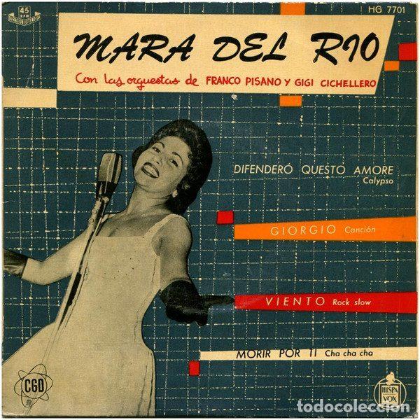 Discos de vinilo: Mara Del Rio Con Las Orquestas De Orquesta de Franco Pisano Y Orquesta de Gigi Cichellero &ndash;...