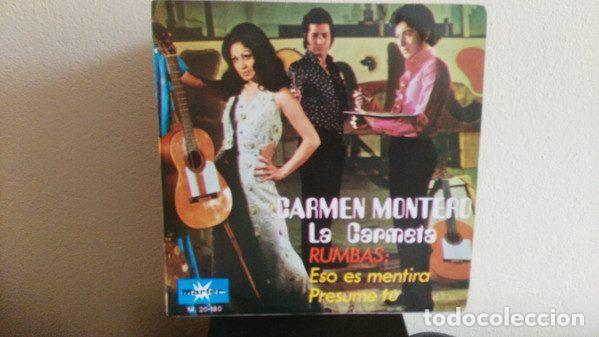 Vinyl-Schallplatten: Carmen Montero &rdquo;La Carmeta&rdquo; &ndash; Eso Es Mentira (Vinyl, Marfer M. 20-180)