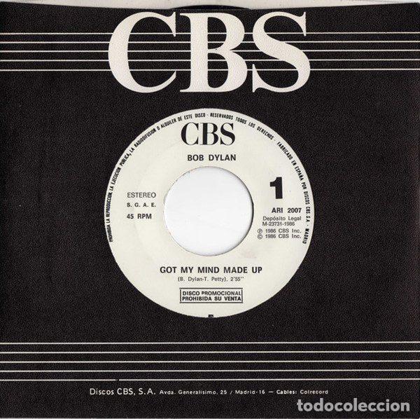 Discos de vinilo: Bob Dylan &ndash; Got My Mind Made Up (Vinyl, CBS ARI 2007) - Foto 1