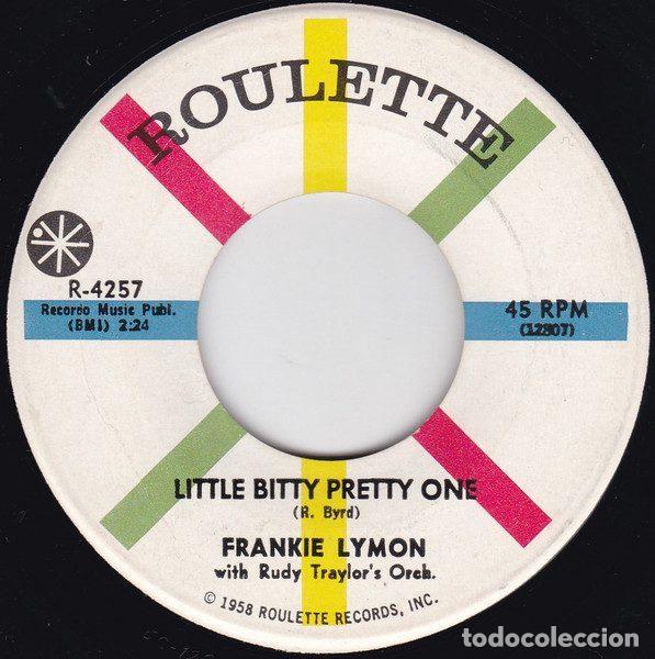 Vinyl-Schallplatten: Frankie Lymon With Rudy Traylor's Orch. &ndash; Little Bitty Pretty One / Creation Of Love (Vinyl,...