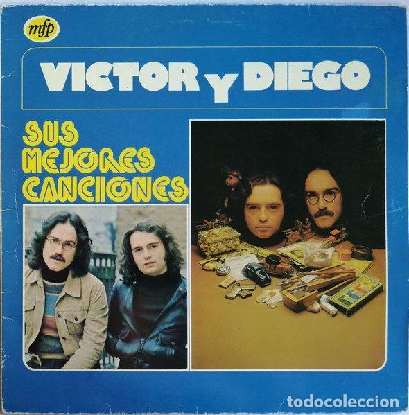 Discos de vinil: V&iacute;ctor Y Diego &ndash; Sus Mejores Canciones (Vinyl, Music For Pleasure 046 1219471)