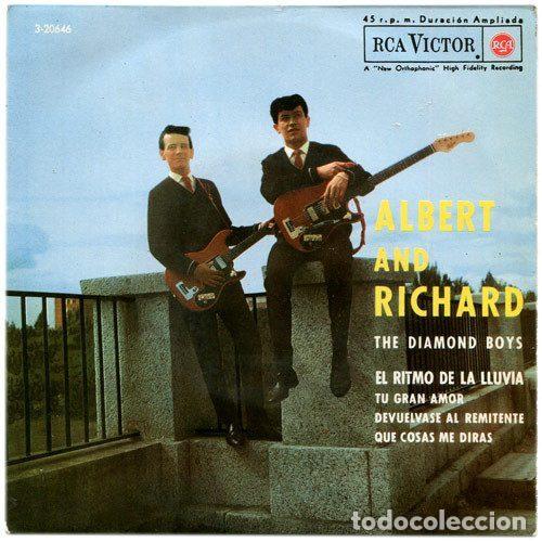 Discos de vinilo: Albert And Richard, The Diamond Boys &ndash; El Ritmo De La Lluvia (Vinyl, RCA Victor 3-20646)