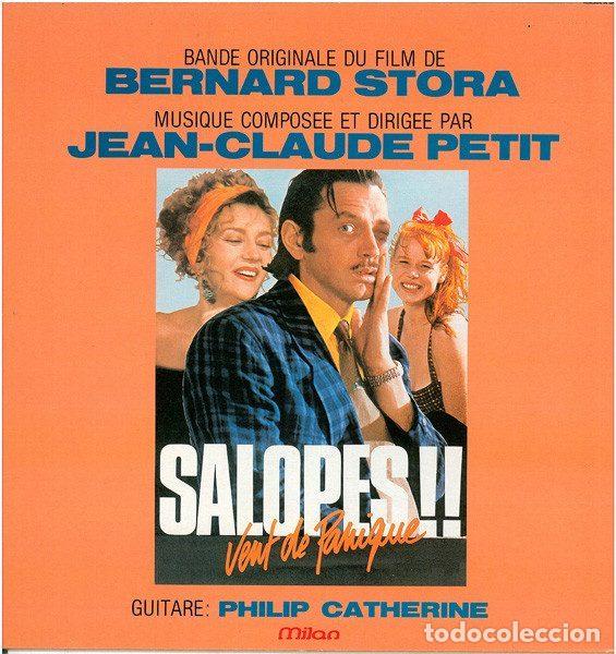 Disques de vinyle: Jean-Claude Petit Guitare : Philip Catherine &ndash; Salopes !! Vent De Panique (Vinyl, Milan A 349)