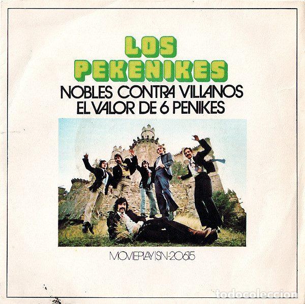Vinyl-Schallplatten: Los Pekenikes &ndash; Nobles Contra Villanos / El Valor De 6 Penikes (Vinyl, Movieplay SN-20615)