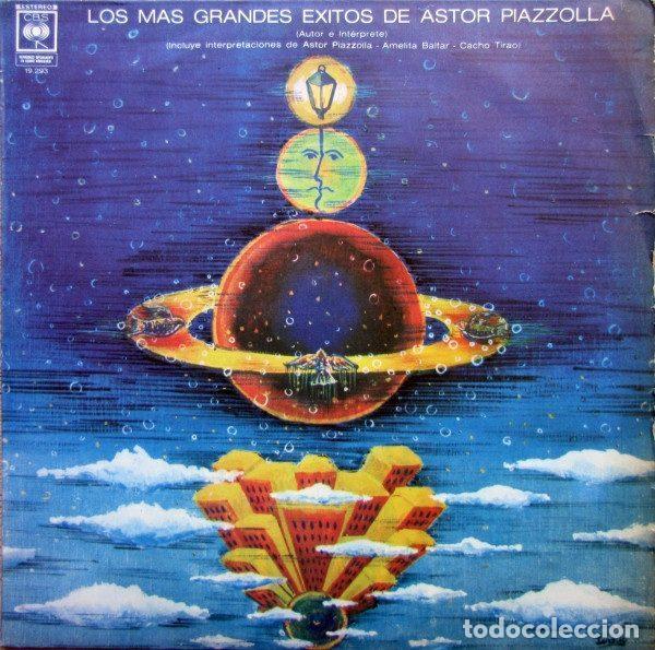Discos de vinil: Astor Piazzolla &ndash; Los Mas Grandes Exitos De Astor Piazzolla (Vinyl, CBS 19.293)