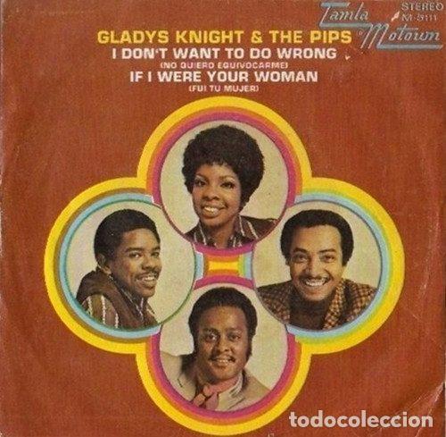Discos de vinilo: Gladys Knight & The Pips &ndash; I Don't Want To Do Wrong (No Quiero Equivocarme) (Vinyl, Tamla Motown...