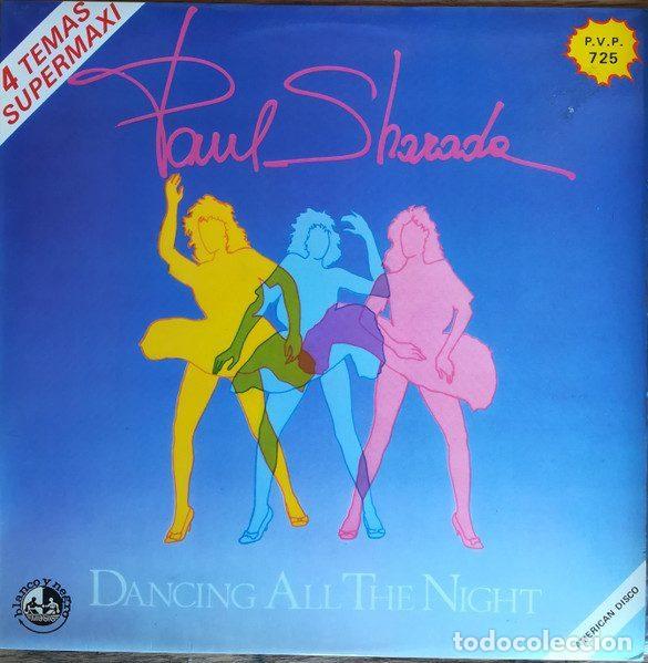 Disques de vinyle: Paul Sharada &ndash; Dancing All The Night / Florida (Move Your Feet) (Vinyl, Blanco y Negro Music MX...