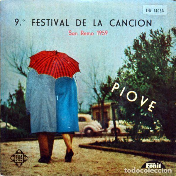 Discos de vinil: Various &ndash; 9.&ordm; Festival De La Cancion - San Remo 1959 (Vinyl, Telefunken TFK 51055)
