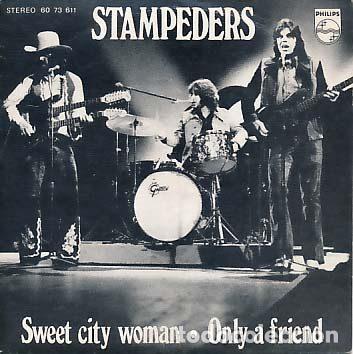 Vinyl-Schallplatten: The Stampeders &ndash; Sweet City Woman / Only A Friend (Vinyl, Philips 60 73 611)
