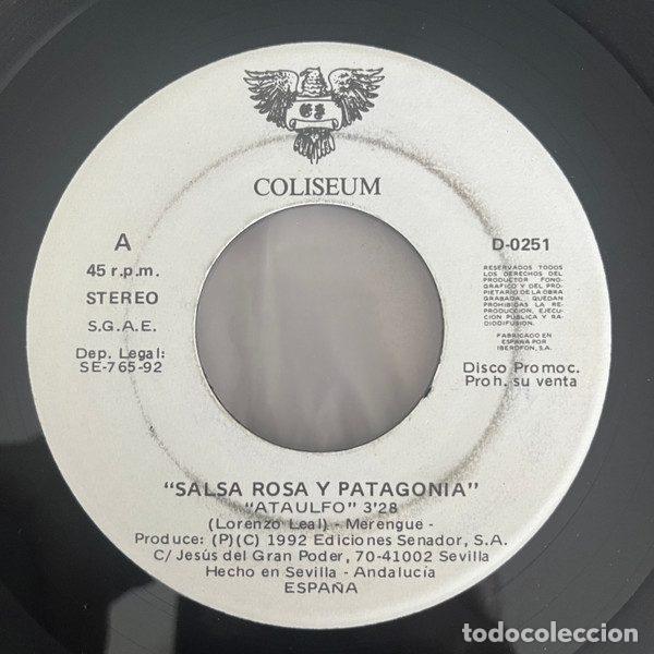 Vinyl-Schallplatten: Salsa Rosa Y Patagonia Punto &ndash; Ataulfo (Vinyl, Coliseum D-0251)