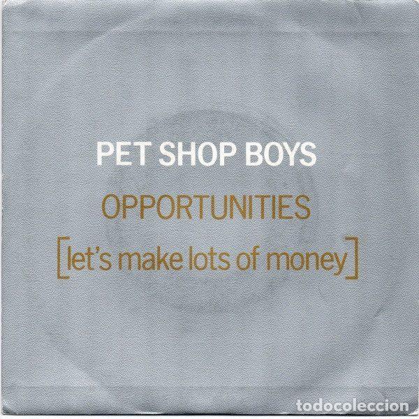 Vinyl records: Pet Shop Boys &ndash; Opportunities (Let's Make Lots Of Money) (Vinyl, EMI 006 20 1260 7)