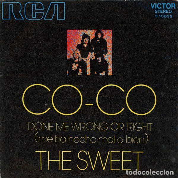 Vinyl records: The Sweet &ndash; Co-Co (Vinyl, RCA Victor 3-10633)