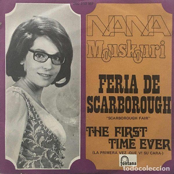 Vinyl records: Nana Mouskouri &ndash; Feria De Scarborough = Scarborough Fair (Vinyl, Fontana 260 210 MF)
