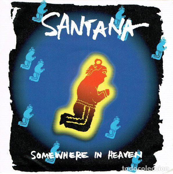 Vinyl records: Santana &ndash; Somewhere In Heaven (Vinyl, Polydor 863 810-7)