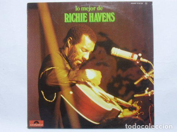 Vinyl records: Richie Havens &ndash; Lo Mejor De Richie Havens (Vinyl, Polydor 24 80 260)