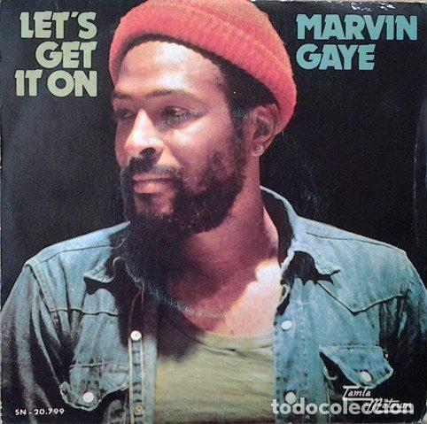 Discos de vinil: Marvin Gaye &ndash; Let's Get It On (Vinyl, Tamla Motown SN-20.799)