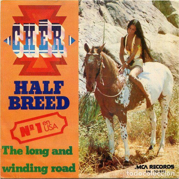 Discos de vinil: Ch&eacute;r &ndash; Half Breed (Vinyl, MCA Records SN-20.825)