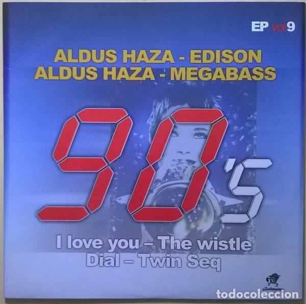 Dischi in vinile: Aldus Haza - Edison - Megabass &ndash; 90's EP Vol. 9 (Vinyl, Contrase&ntilde;a Records CON-443-EP)