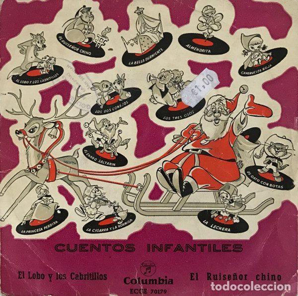 Discos de vinil: Cuadro de Actores de Radio Madrid &ndash; El Lobo y Los Cabritillos / El Ruise&ntilde;or Chino (Vinyl,...