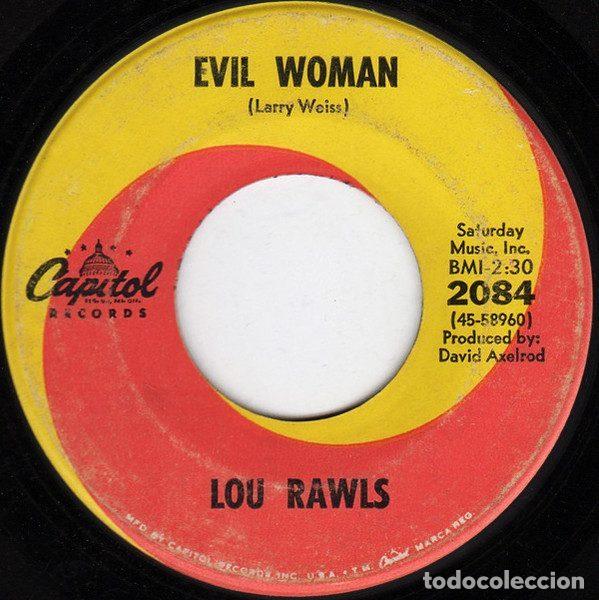 Dischi in vinile: Lou Rawls &ndash; Evil Woman (Vinyl, Capitol Records 2084)