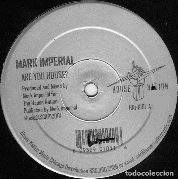 Vinyl-Schallplatten: Mark Imperial &ndash; Are You House? (Vinyl, House Nation Records HN1-0101)
