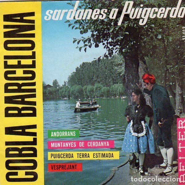 Discos de vinilo: Cobla Barcelona &ndash; Sardanes A Puigcerd&aacute; (Vinyl, Belter 51.012)