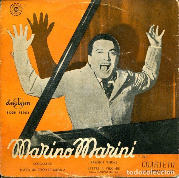 Disques de vinyle: Marino Marini Y Su Cuarteto &ndash; Scugnizzo (Vinyl, Durium ECGE 75052)