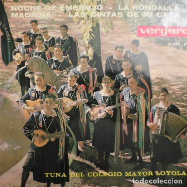 Discos de vinil: Tuna Del Colegio Mayor Loyola &ndash; Las Cintas De Mi Capa (Vinyl, Vergara 55.0.092)