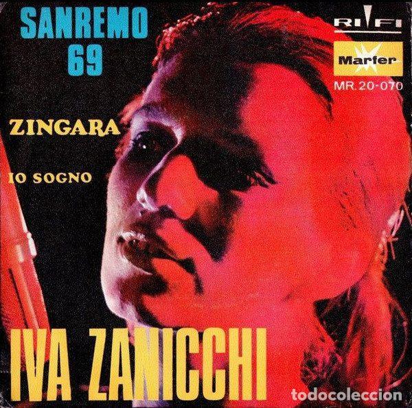 Vinyl-Schallplatten: Iva Zanicchi &ndash; Zingara / Io Sogno (Vinyl, Marfer MR.20-070)