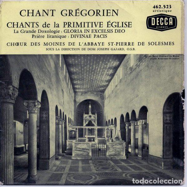Discos de vinilo: Ch&oelig;ur Des Moines De L'Abbaye Saint-Pierre De Solesmes, Dom Joseph Gajard &ndash; Chant Gr&eacute;gorien -...