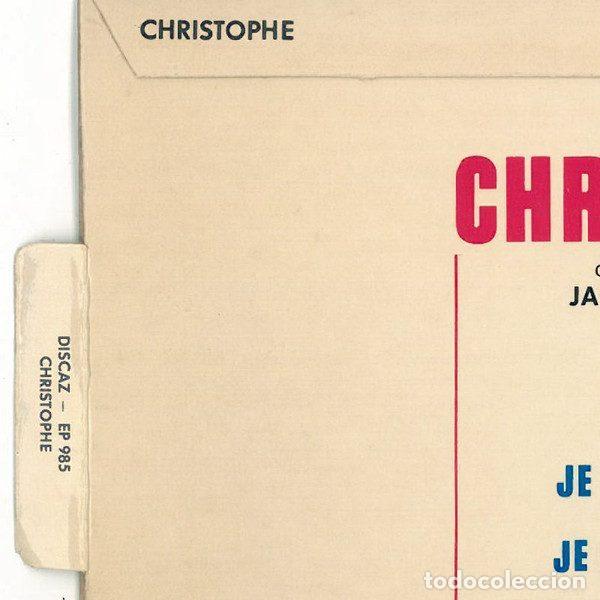 Discos de vinilo: Christophe &ndash; Aline (Vinyl, DiscAz EP 985) - Foto 5