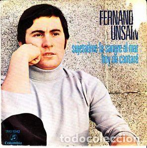 Vinyl records: Fernando Unsain &ndash; Sujetadme La Sangre Al Mar (Vinyl, Columbia MO 1042)
