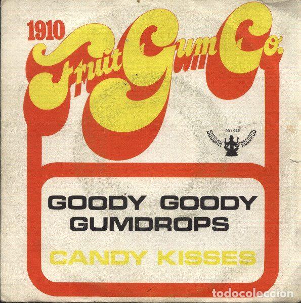 Discos de vinil: 1910 Fruitgum Co. &ndash; Goody Goody Gumdrops / Candy Kisses (Vinyl, Buddah Records 201 025)