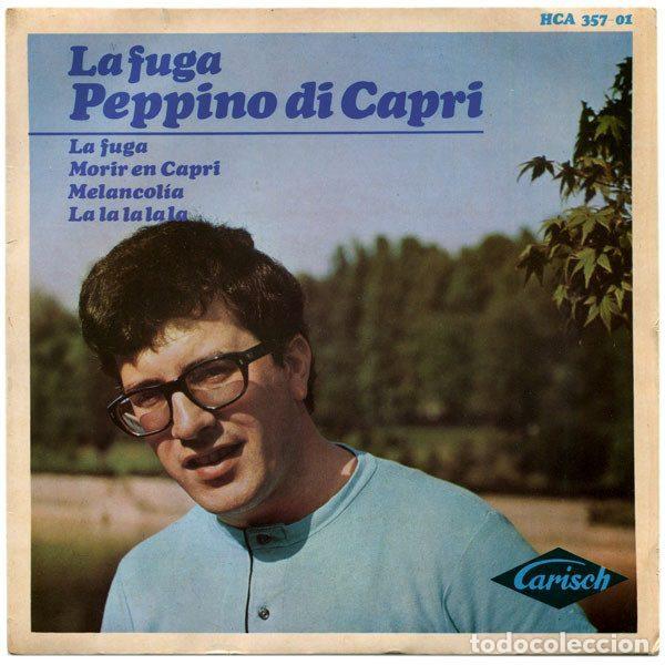 Disques de vinyle: Peppino Di Capri &ndash; La Fuga (Vinyl, Hispavox HCA 357-01)