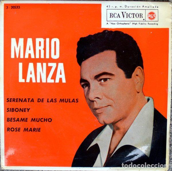 Disques de vinyle: Mario Lanza &ndash; Serenata De Las Mulas (Vinyl, RCA Victor 3 - 20533)