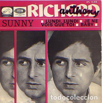 Discos de vinil: Richard Anthony &ndash; Sunny (Vinyl, La Voz De Su Amo EPL 14.312)