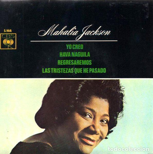 Dischi in vinile: Mahalia Jackson &ndash; Yo Creo (Vinyl, CBS 5.908)