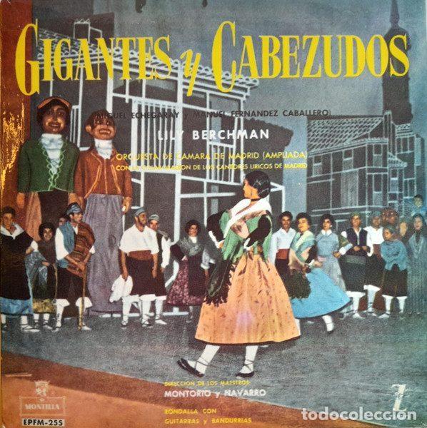 Discos de vinilo: Miguel Echegaray Y Manuel Fern&aacute;ndez Caballero - Lily Berchman &ndash; Gigantes Y Cabezudos (Vinyl,...