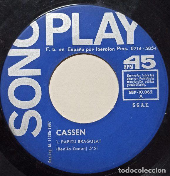 Discos de vinilo: Cassen &ndash; Papitu Bragulat (Vinyl, Sonoplay SBP-10062)
