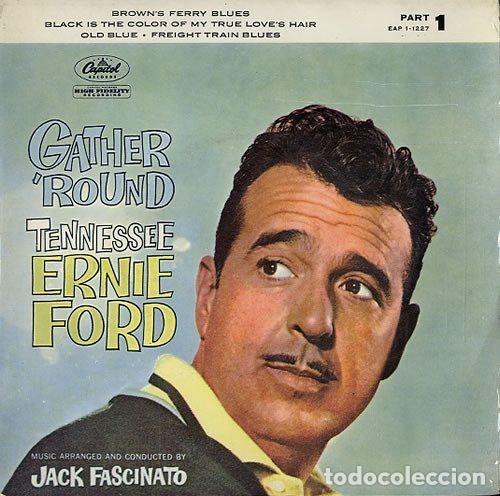 Disques de vinyle: Tennessee Ernie Ford &ndash; Gather 'Round (Part 1) (Vinyl, Capitol Records EAP 1-1227)