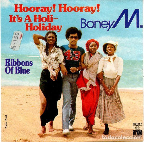 Discos de vinil: Boney M. &ndash; Hooray! Hooray! It's A Holi-Holiday (Vinyl, Ariola 100.444-A)