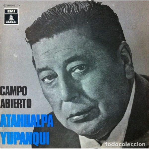 Disques de vinyle: Atahualpa Yupanqui &ndash; Campo Abierto (Vinyl, Odeon 1 J 060-80.373)