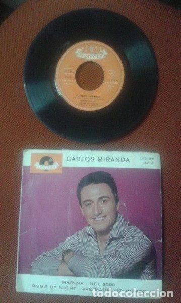 Discos de vinilo: Carlos Miranda With Knud J&ouml;rgensen And His Orchestra &ndash; Marina (Vinyl, Polydor 21534 EPH)